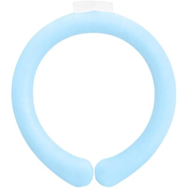 แหวนน้ําแข็ง Cool คอหลอดแฮนด์ฟรี Cooling Gel Quick Freezer สวมใส่ Body Cooler เหมาะมาก Hot Weather R