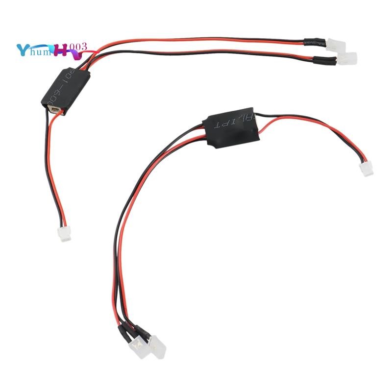 [yhumh003]ไฟ LED ไฟหน้า 2 ชิ้นสําหรับ HBX 16889 16889A 16890 16890A SG1601 SG1602 1/16 RC รถอะไหล่อั