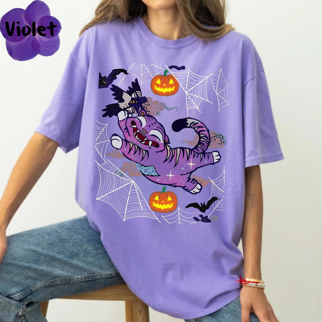 เสื้อยืดฮาโลวีน kpop demon hunter, เสื้อ Pumpkin Fall, เสื้อ Kpop Demon Hunter, สินค้า Hunter