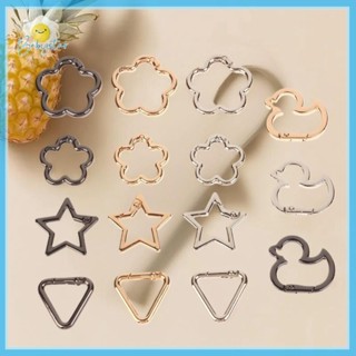 แหวนเปิดหัวเข็มขัดลายดอกไม้ 5 ชิ้น สำหรับกระเป๋าหนัง กระเป๋า…