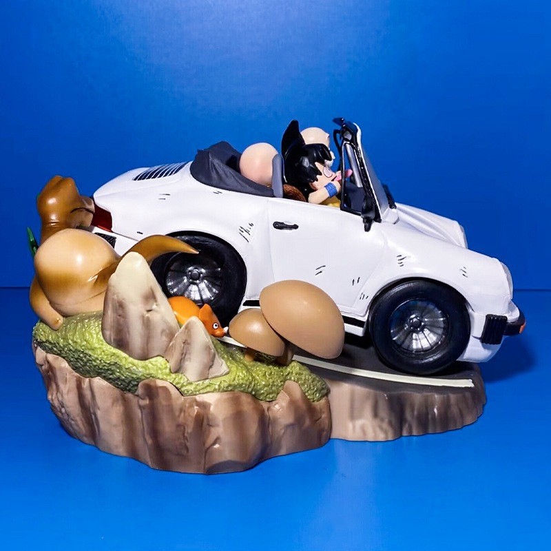 Super Saiyan GK เต่า Immortal Stream Master Apprentice สามคนเปิด Porsche 911 ไดรฟ์เครื่องประดับ Cool