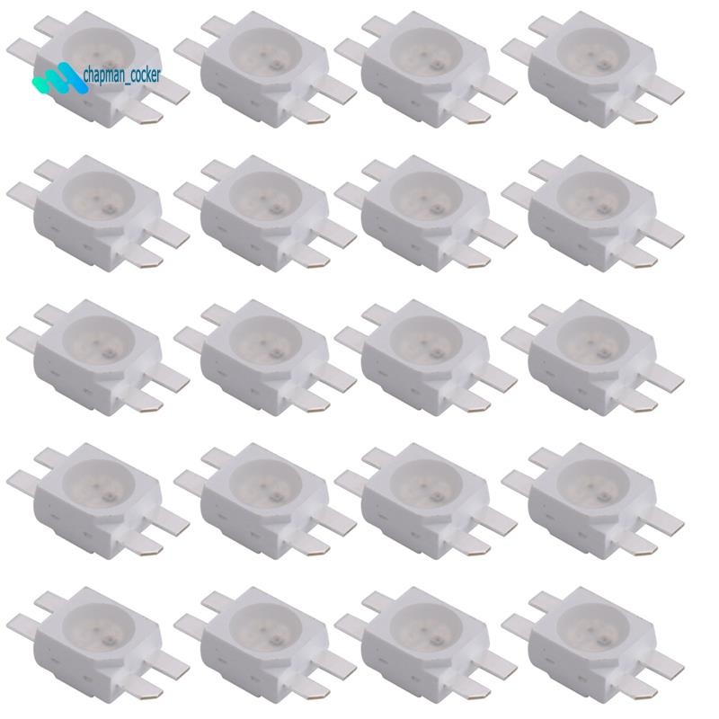50PCS SK6812 MINI-E RGB (คล้ายกับ WS2812B) SK6812 3228 พิกเซลชิป LED ที่อยู่ส่วนบุคคลสี DC5V