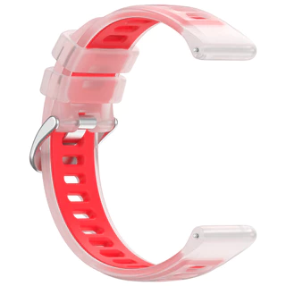 Jelly สายนาฬิกาสีสันสดใสสําหรับผู้เบิกทาง Garmin 265 255 265M 165 245M 645M 55 158 970 570 70 170 Venu 2 4 Venu3 Vivoactive 6 5 4 3 Active 5 Clear กันน้ํากีฬาเปลี่ยนสายซิลิโคน