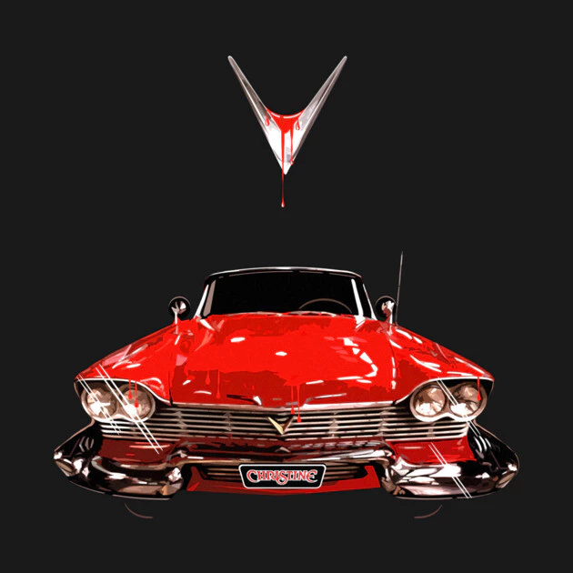เสื้อยืด Vintage Christine 1958 Plymouth Fury Cotton 100% thumbnail 9