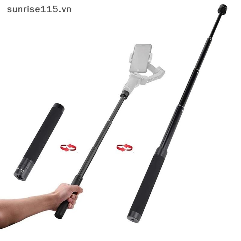 SRVN 73 ซม.อลูมิเนียมอัลลอยด์ Stable Extension Bar พร้อมสกรู 1/4 นิ้ว Telescopic Stable Extension Ba