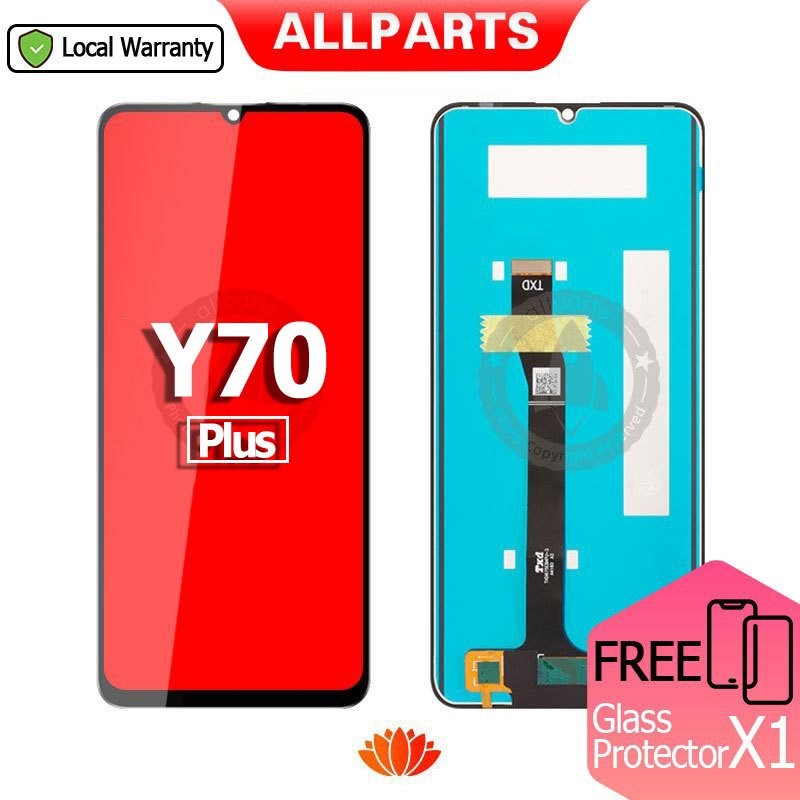 จอแสดงผลสําหรับ Huawei NOVA Y70 Y70 + Plus LCD Touch Screen Digitizer เปลี่ยน