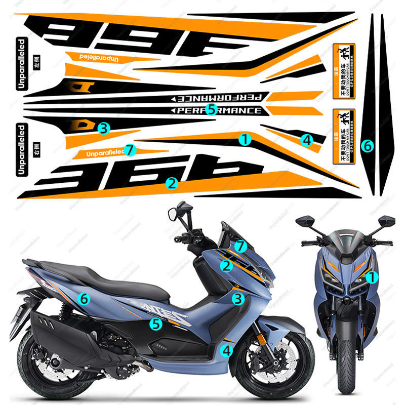 ZONTES 368D อุปกรณ์เสริมเหมาะสําหรับ 24 Shengshi 368D Garland รถพิมพ์กันน้ําป้องกันฟิล์มสติกเกอร์ดัด