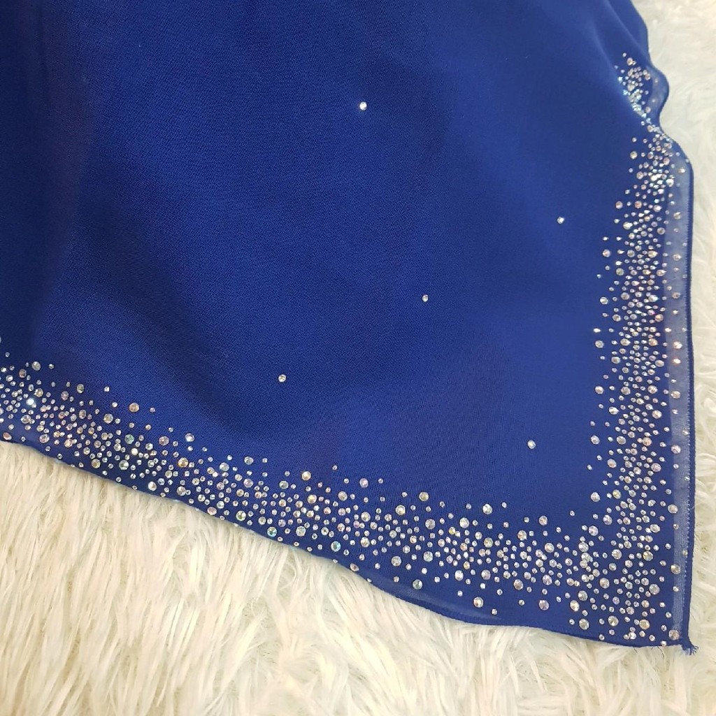 PREMIUM V-MELUR:BAWAL BATU COTTON PREMIUM VSHAPE Square Hijab (V SHAPE SHJA) tuung bawal