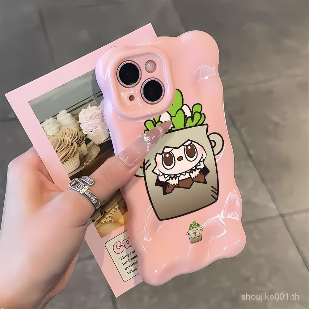 Labubu การ์ตูนสําหรับ iPhone 13 14 11 16 12 15 14PRO 12PRO 14PROMAX 16PROMAX 13PROMAX 16PLUS 13PLUS 