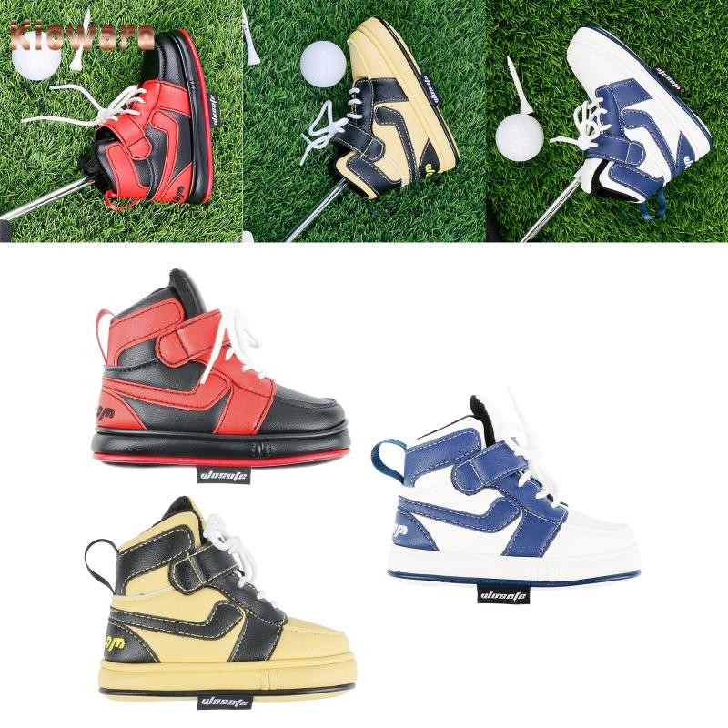 Kloware Golf Blade Putter Cover ปัก PU Headcover รูปร่างรองเท้าตลกเหมาะกับทุกยี่ห้อ