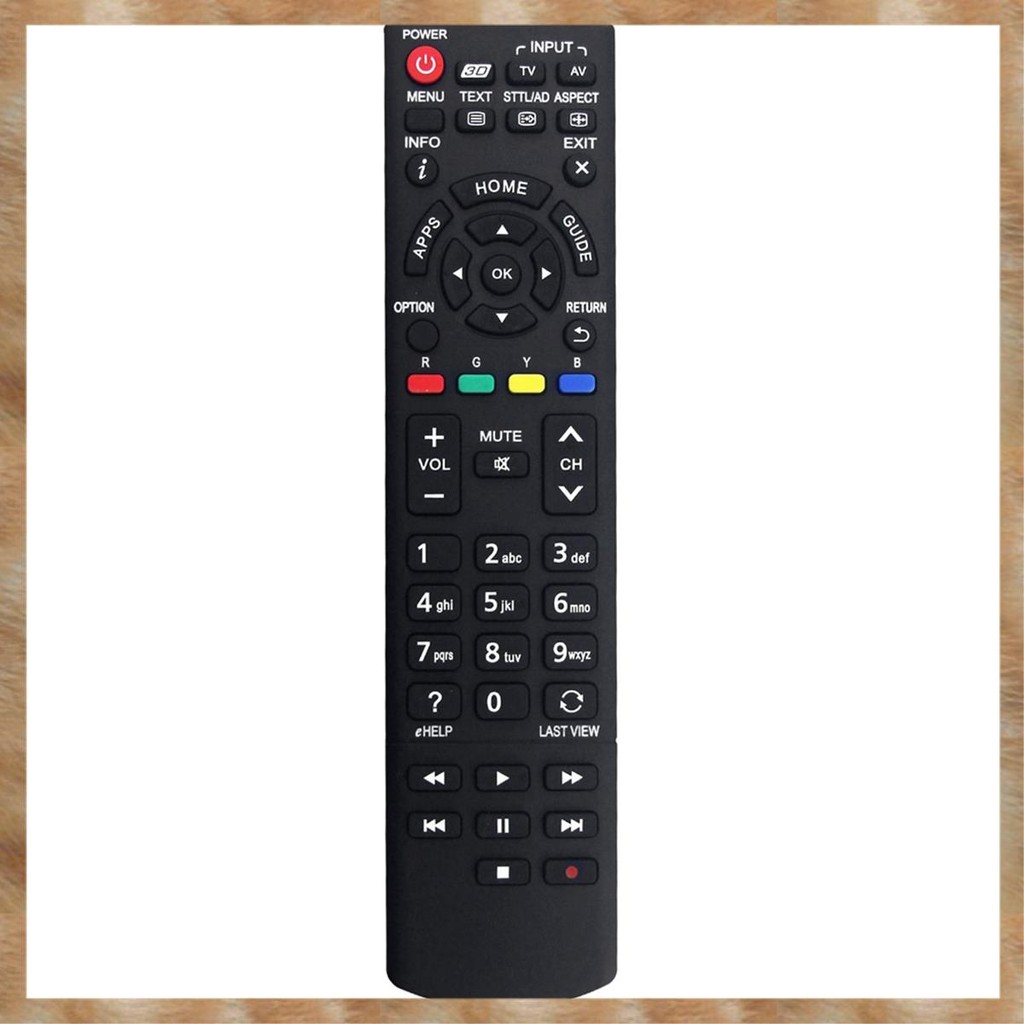 [KYG] เปลี่ยน N2QAYB000933 รีโมทสําหรับทีวี TH-60AS700A TH55AX670A TH60AS740A TH-60AS700Z TH-55AS670