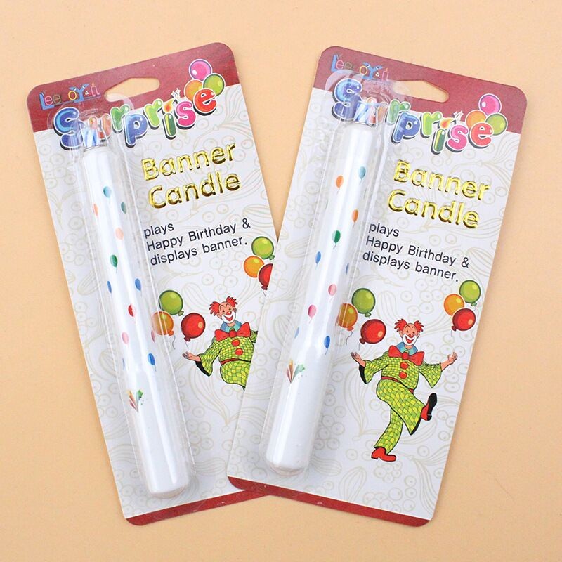 🛒พร้อมส่ง🇹🇭🇹🇭🛒เทียนวันเกิด🎂 จุดแล้วมีเด้งมีป้าย เทียนพัด happybirthday​🎂 เทียนเซอร์ไพรส์