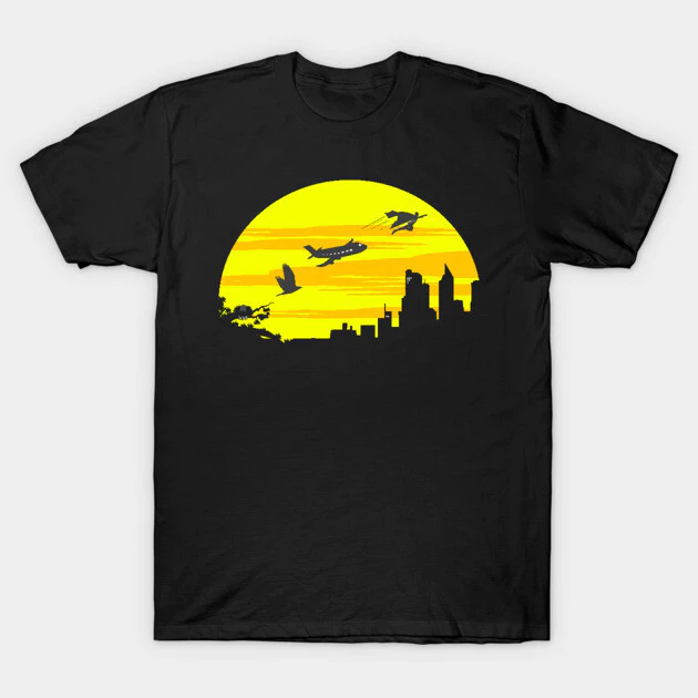 เสื้อยืด Vintage Evolution of Birds Cotton 100% - รูปที่ 1