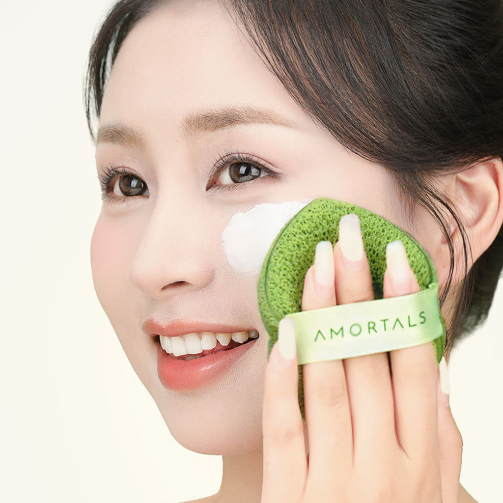 พัฟทําความสะอาด ถุงมือหยดน้ํา, น้ํายาทําความสะอาดฟองน้ําหน้าสําหรับล้างหน้า, เครื่องมือขัดผิวอ่อนโยนสําหรับทําความสะอาดอย่างล้ําลึก, พัฟล้างหน้าแบบใช้ - รูปที่ 6