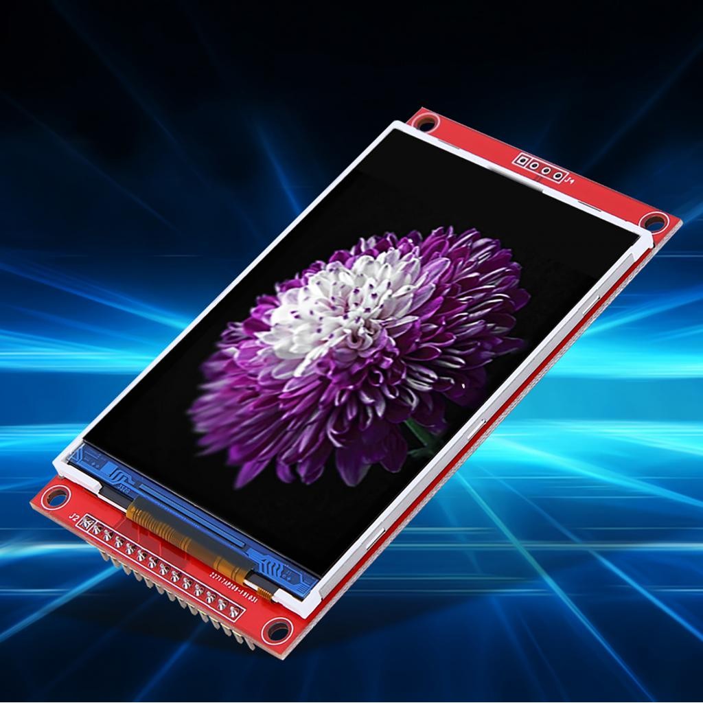 Inspirexshop-vn Garosa โมดูลหน้าจอ LCD 3.5 นิ้ว SPI Serial 480 x 320 ILI9488 HD อิเล็กทรอนิกส์อุปกรณ