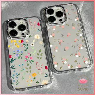 ความรู้สึกขั้นสูง จัดส่งจากประเทศไทย ดอกไม้เดินขบวน สำหรับ iphone เคสไอโฟน 13 12 11 PRO MAX 16 15 14 X XS MAX XR 7/8PLUS