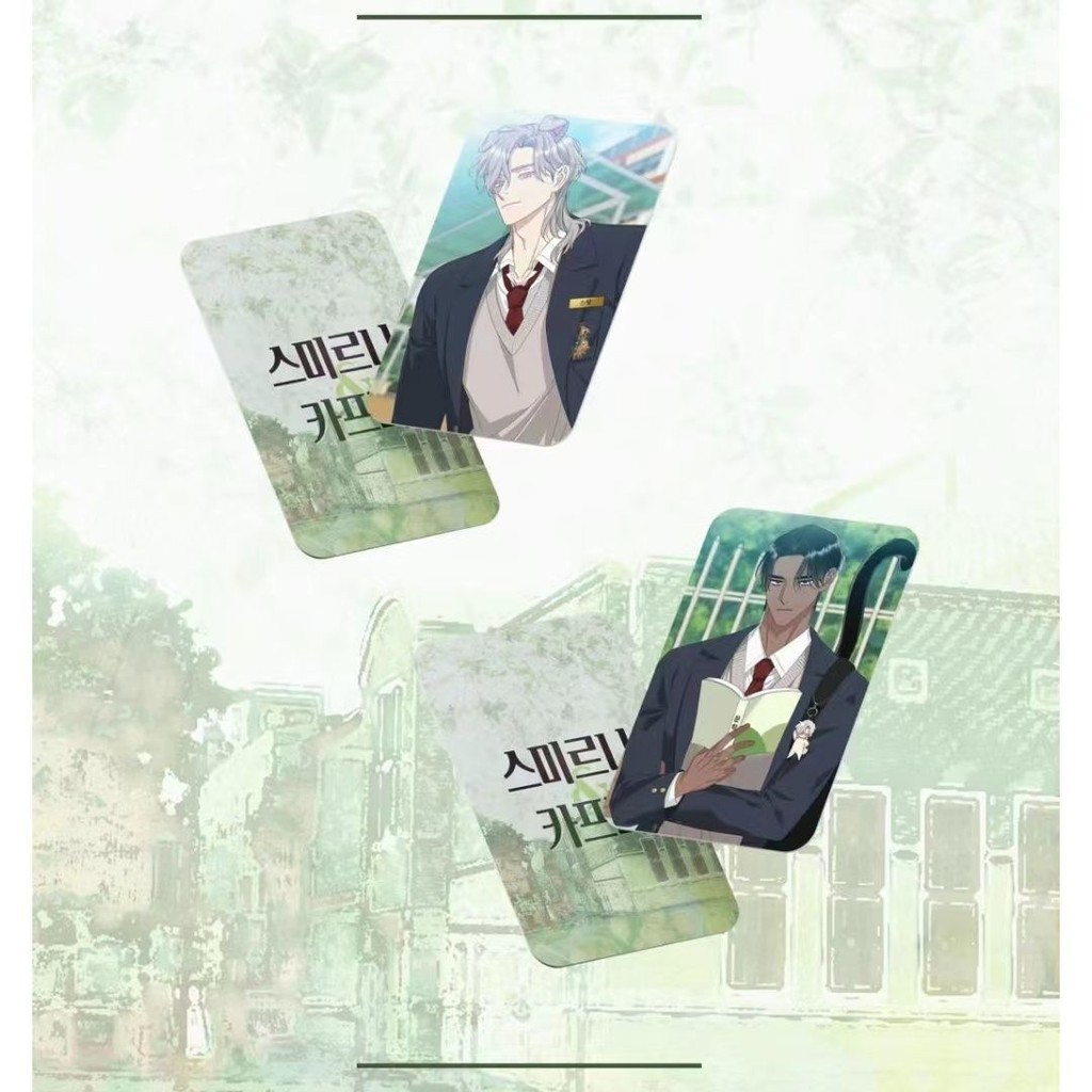 Smyrna และ Capri 3 นิ้วการ์ดบุ๊คมาร์คเกาหลี BL Manwha Book Clip Pagination Mark 스 . .