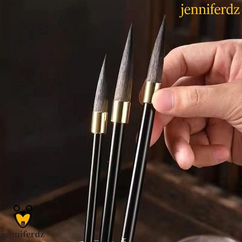 Jenniferdz แปรงเขียนพระคัมภีร์, แปรงพู่กันพู่กันเขียนพู่กันจีน, แปรงทาสีน้ํามัน ขนหมาป่า แบบดั้งเดิม, แปรงทาสีน้ํามัน สีน้ํา ศิลปะคลาส