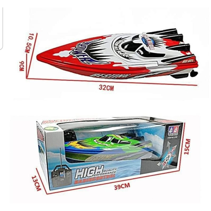 เรือบังคับ เรือสปีดโบ๊ท เรือบังคับรีโมท เรือบังคับวิทยุ ของเล่นเรือ เรือ ลุยน้ำได้ - รูปที่ 3