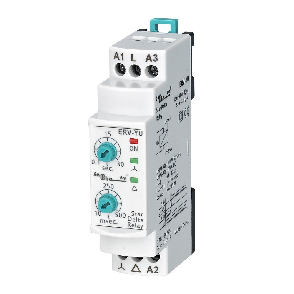 ✮Samwha-Dsp ERV-YU Electronic Star Delta Time Relay
