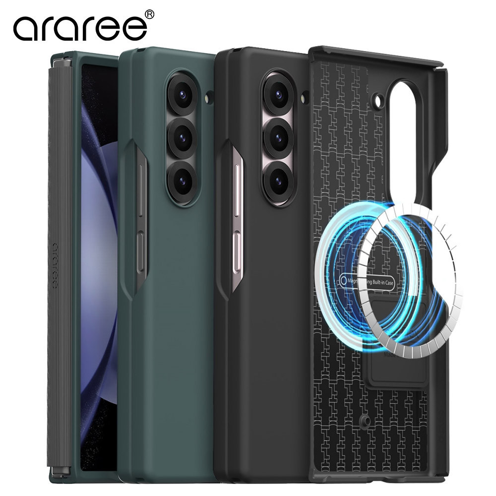 Araree Z Fold 6 Aero Flex M Hinge Protection Magnetic Case Samsung Galaxy Korea