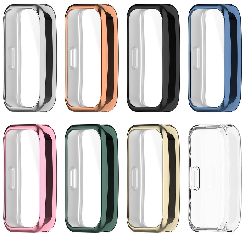 ชุดป้องกัน Huawei Band 10 Huawei Band 9 Tpu Soft Pack เคส  Huawei Band 8 NFC All Inclusive Plating Protection Cover - รูปที่ 5