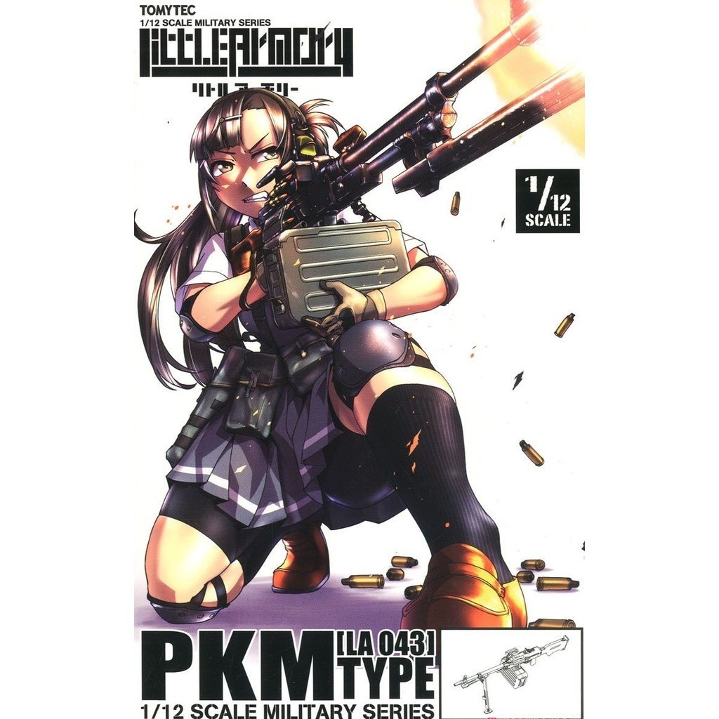 สเกล 1/12 ฟิกม่า Figma Little Armory 🌱 LA043 PKM from Tomytec พาร์ทเสริมยังไม่ได้ประกอบ