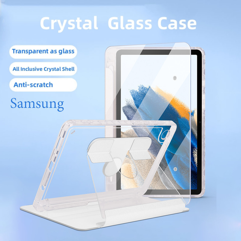 Crystal Glass case Samsung Galaxy Tab S9FE 6/128 Wifi Samsung Tab A9 sim Tab A9+ Sim Samsung Galaxy 