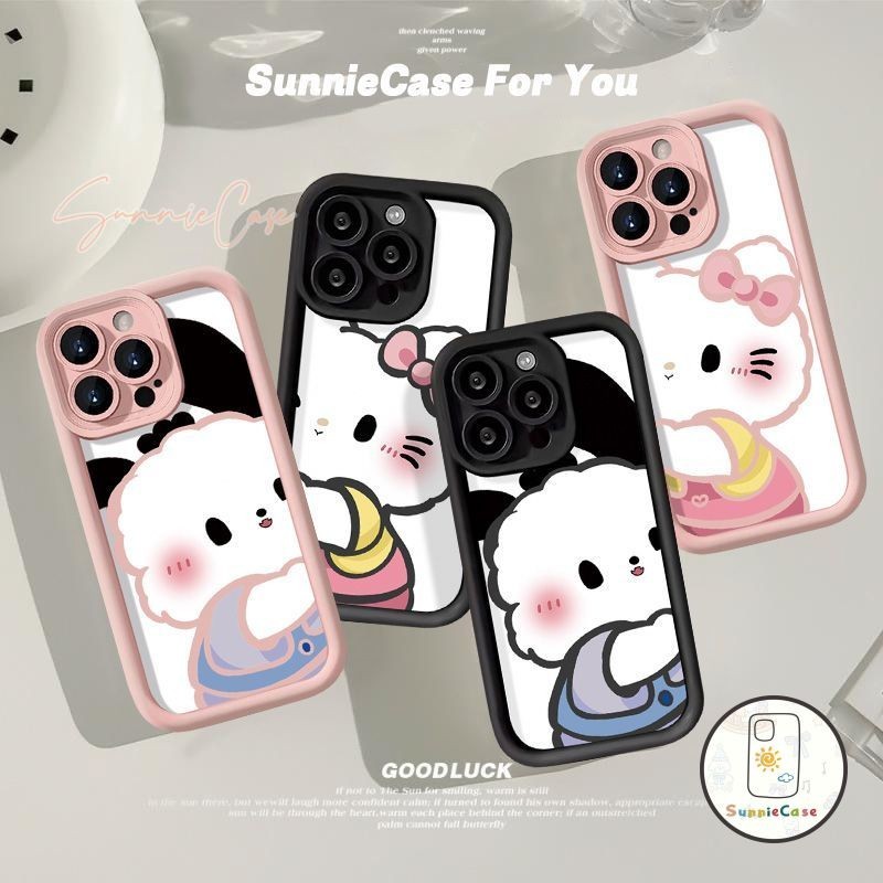 Pacha Hello Kitty คู่ ดูเดิล กรณี VIVO Y20 Y12 Y16 Y15s Y12i Y12s Y36 Y15 Y33s Y27 Y100i Y21s Y17 Y21 Y22 Y91 Y22s Y17s