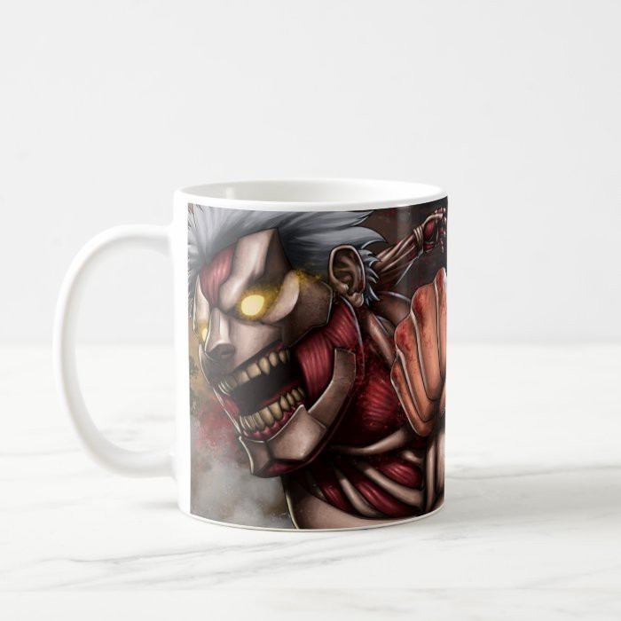 Attack On Titan 002 Keko Matoosxkeko Animated Image Glass Motif Mug