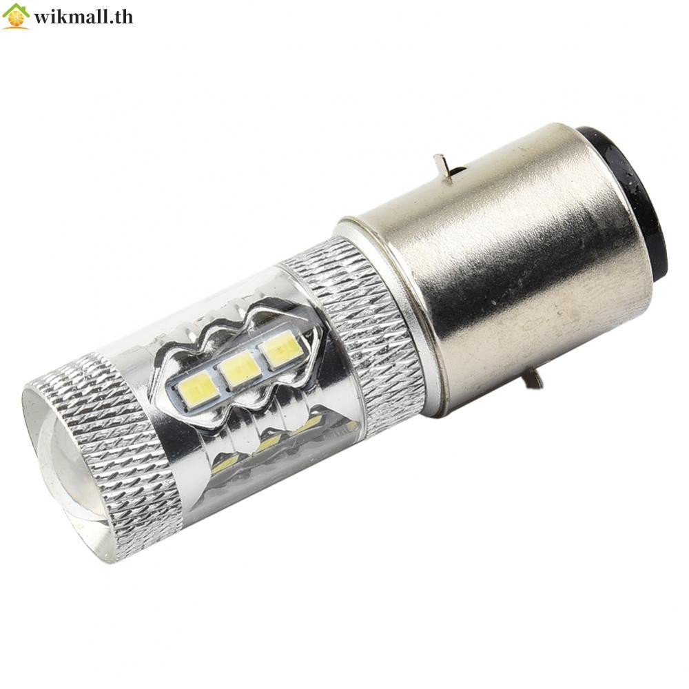 【WIK】Light Bulb 6000-6500K 80W BA20D H6 LED Headlight Motorcycle Bike Moped