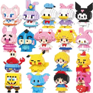 TRเลโก้ตัวต่อการ์ตูนน่ารักๆ กรุงเทพมหานครพร้อมส่งDIY