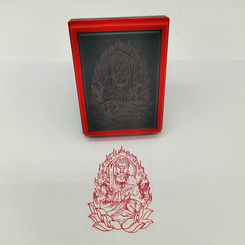 Fudo Mingwang Fudo พระพุทธรูป Fudo Tathagata Seal Extraordinary Winning พระพุทธรูป Photosensitive น้