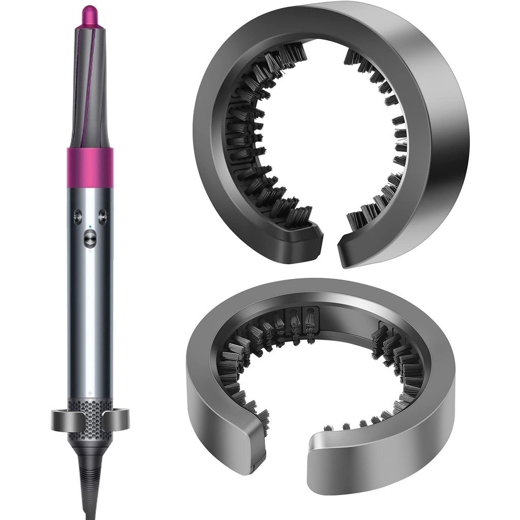 แปรงทำความสะอาดตัวกรองสำหรับ Dyson airwrap HS01,HS05, ผ้าสำลีกลม Vent hair Styler อุปกรณ์ทำความสะอาดแปรงอ่อนโยนสำหรับ Dyson airwrap, เครื่องมือทำความสะอาดง่ายสำหรับ Dyson airwrap