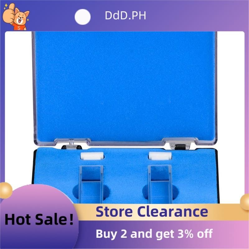 Quartz Cuvette,Spectrophotometer Cuvettes ความยาวเส้นทาง 10 มม., ความสูง 45 มม., ความจุ 3.5 ML - 2 ช