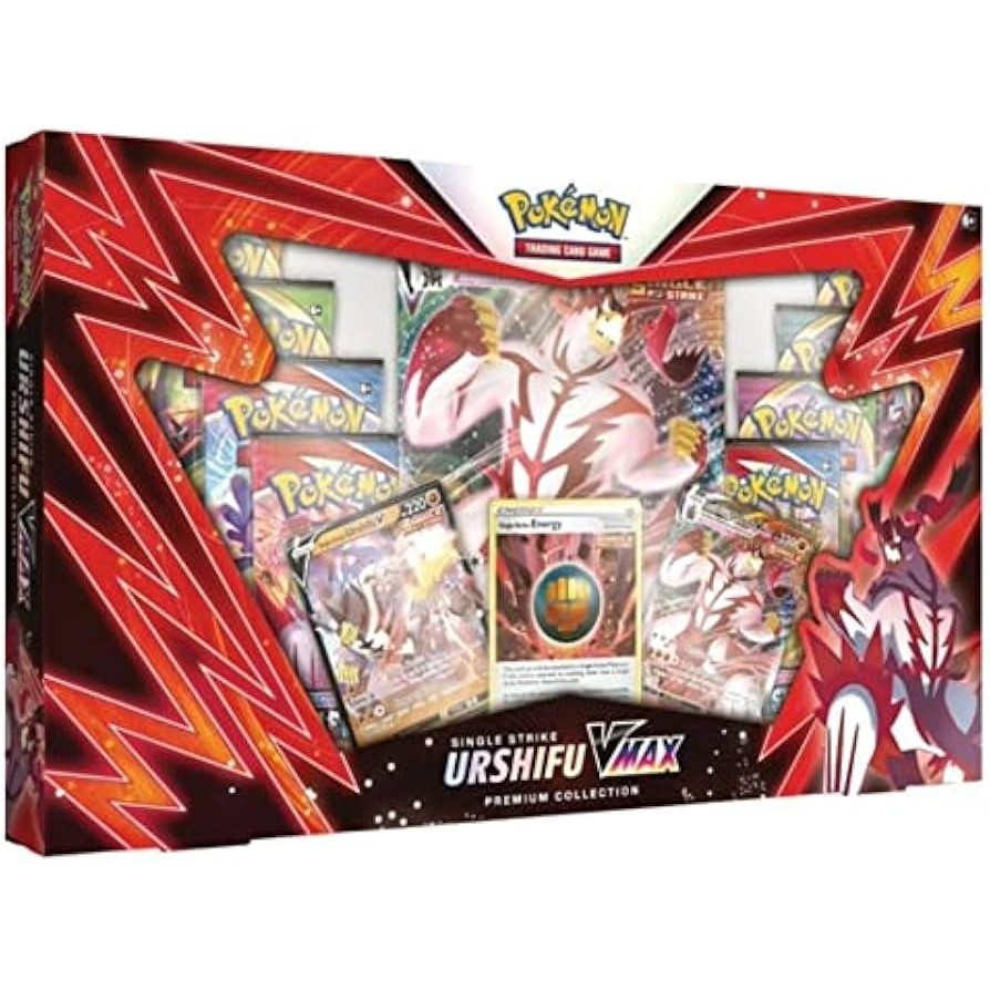 Pokémon TCG: Single Strike Urshifu VMAX Premium Collection