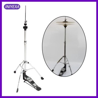 [Iniyexa] ขาตั้งขาตั้งกล้องโลหะ Hi Hat Drum Cymbal Pedal Dou…