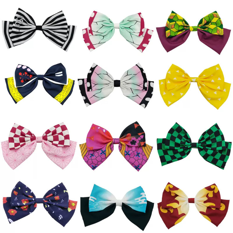 Demon Slayer Cosplay Butterfly clips Accessories Tanjimou Zenitsu Kids Cosplay Costume Anime Hallowe