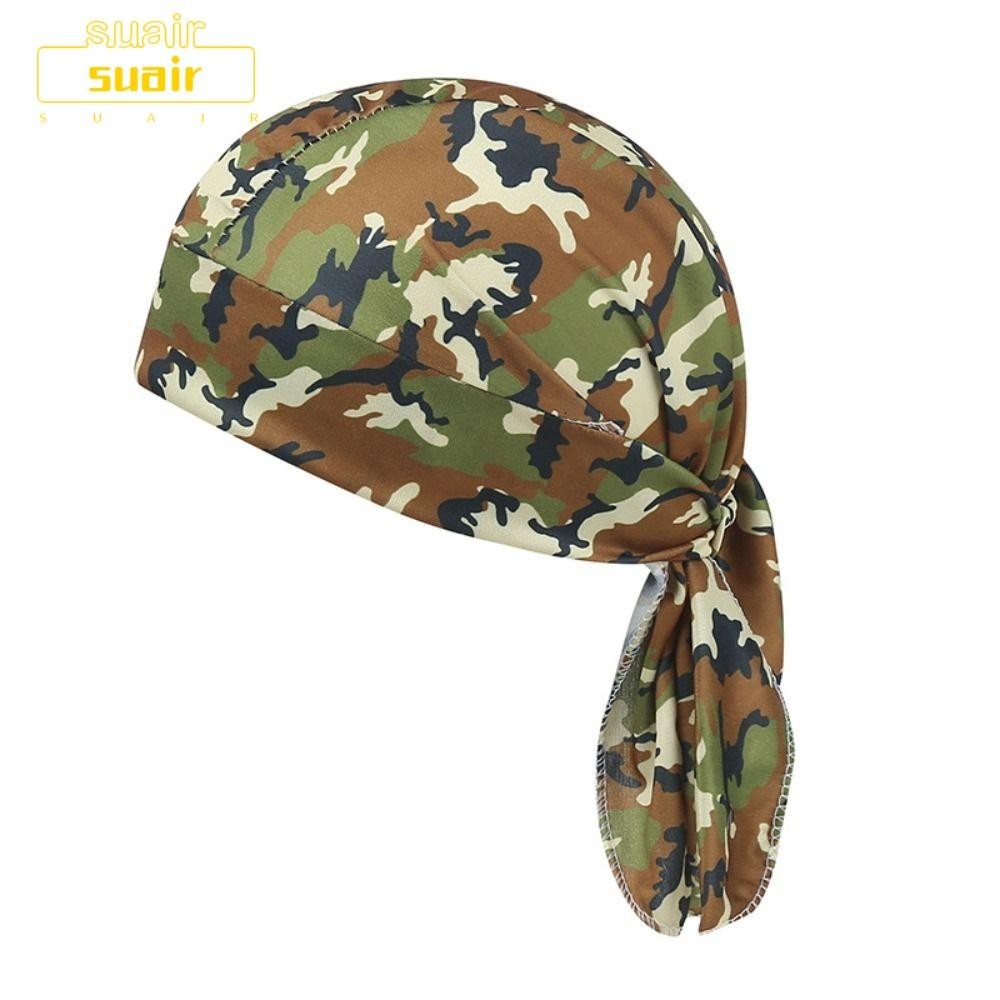 ผ้าคลุมคาดศีรษะสําหรับขี่จักรยาน SUAIR, หมวกโจรสลัดกันแดดระบายอากาศ, หมวกผ้าโพกหัวแบบคาดศีรษะผู้ชาย
