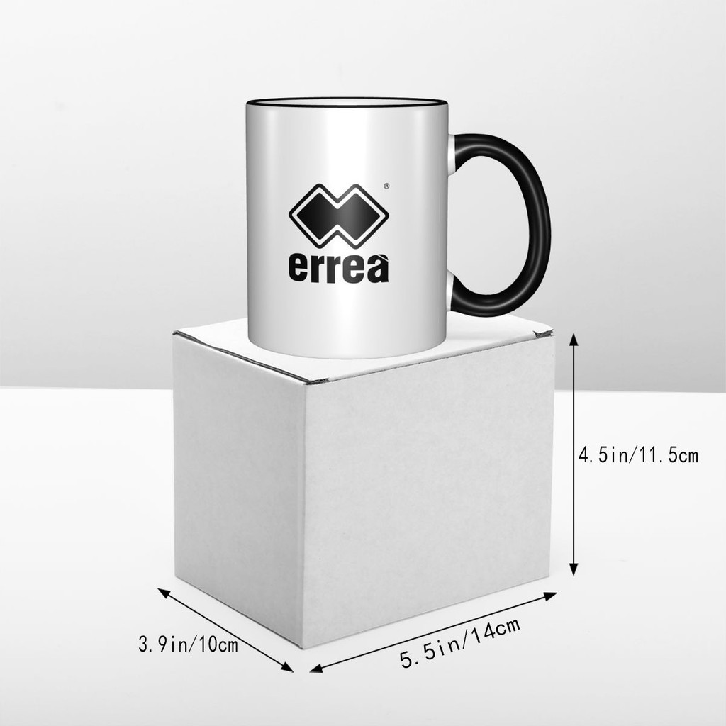 Errea (2) แก้วถ้วยกาแฟสร้างสรรค์คู่เซรามิคเรียบง่ายที่ไม่ซ้ํากันอินเทรนด์ถ้วยดื่มเซรามิค 330ml