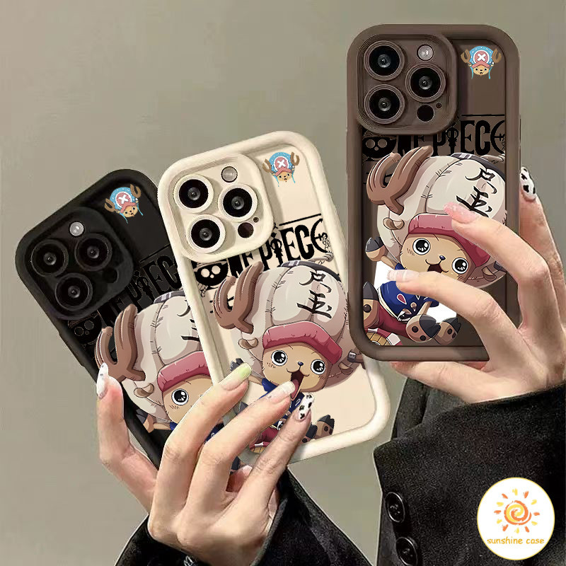 ตัวการ์ตูนวันพีซอะนิเมะเลือดร้อนของญี่ปุ่น 07 ไอโฟน11 For iPhone12 13 14 15Pro MAX X XS XR XS 6 7 8Plus SE20 เคสโทรศัพท์