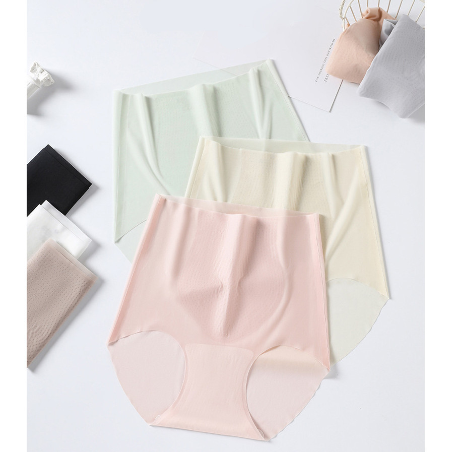 สินค้าพร้อมส่งจากไทย Loveisbra (N889) กางเกงในไร้ตะเข็บเอวสูง เนื้อผ้าบางเบานุ่มสบาย ระบายอากาศได้ดี