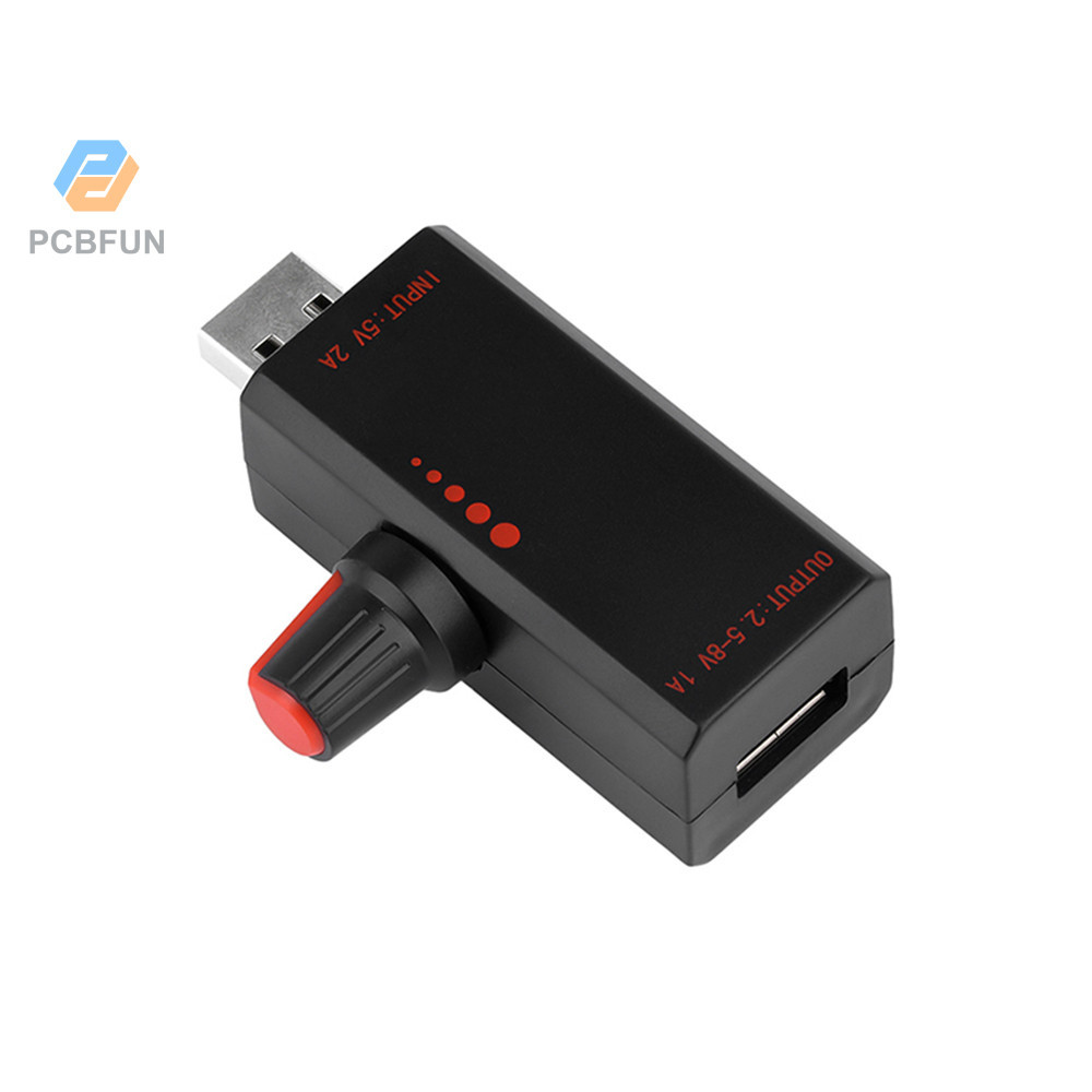 Pcbfun 5W DC5V2A ตัวควบคุมความเร็วพัดลม ตัวควบคุมความเร็วแบบเหนี่ยวนําพร้อมสวิตช์ป้องกัน USB อินเทอร์เฟซ USB Type-C แล็ปท็อปโทรศัพท์มือถือระบายความร้อน