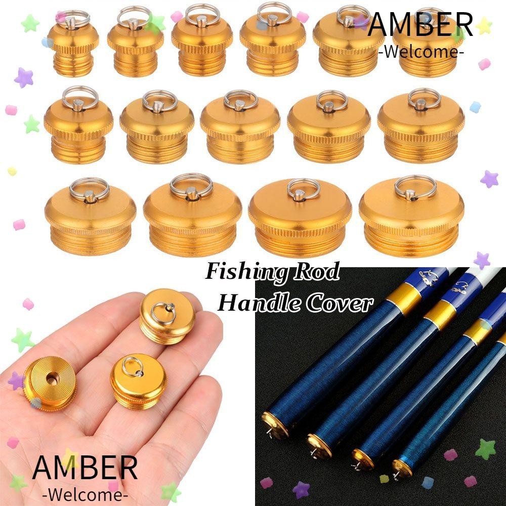 Amber บล็อกป้องกันคันเบ็ดตกปลา สุ่มสี