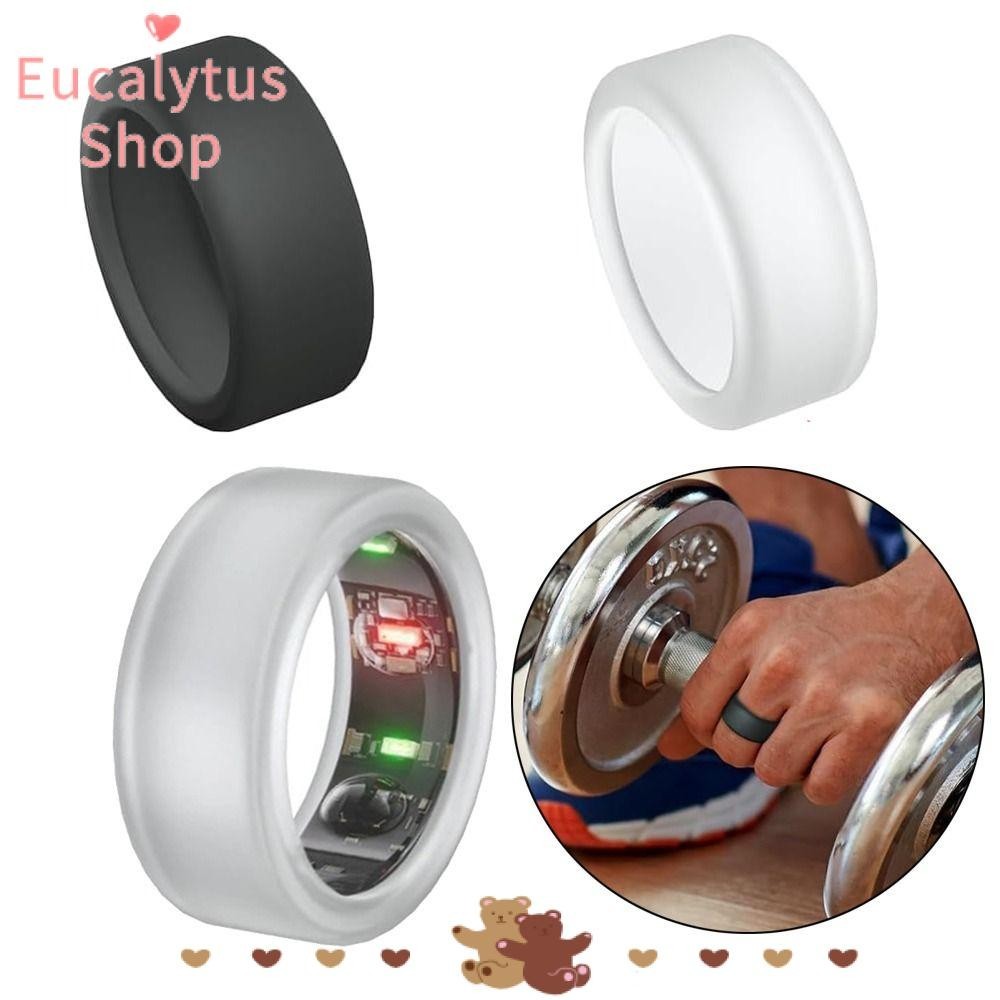 Eucalytus1 แหวนซิลิโคน ป้องกันรอยขีดข่วน ทนทาน กันกระแทก ทําความสะอาดง่าย สําหรับเครื่องประดับผู้ชาย ผู้หญิง Oura Ring Gen 3