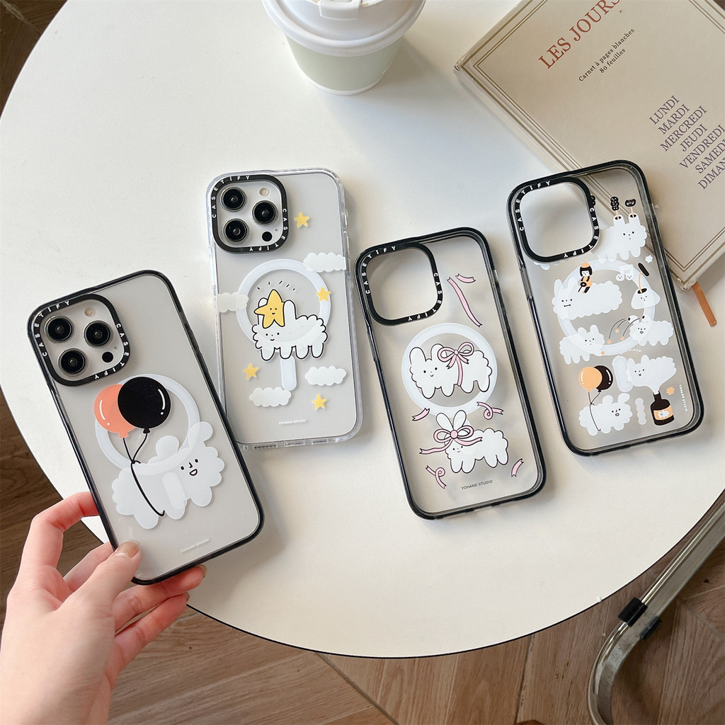 #Dog เคสโทรศัพท์ Iphone,เคสโทรศัพท์แม่เหล็กน่ารัก,Casetify เคสใส Iphone 14 เคส iPhone11,12, 13 Case 