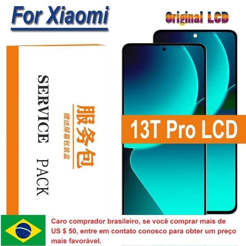 6.67 "For Xiaomi 13T Por LCD Display Touch Screen Digitizer Assembly For Xiaomi 13T Pro Display Re