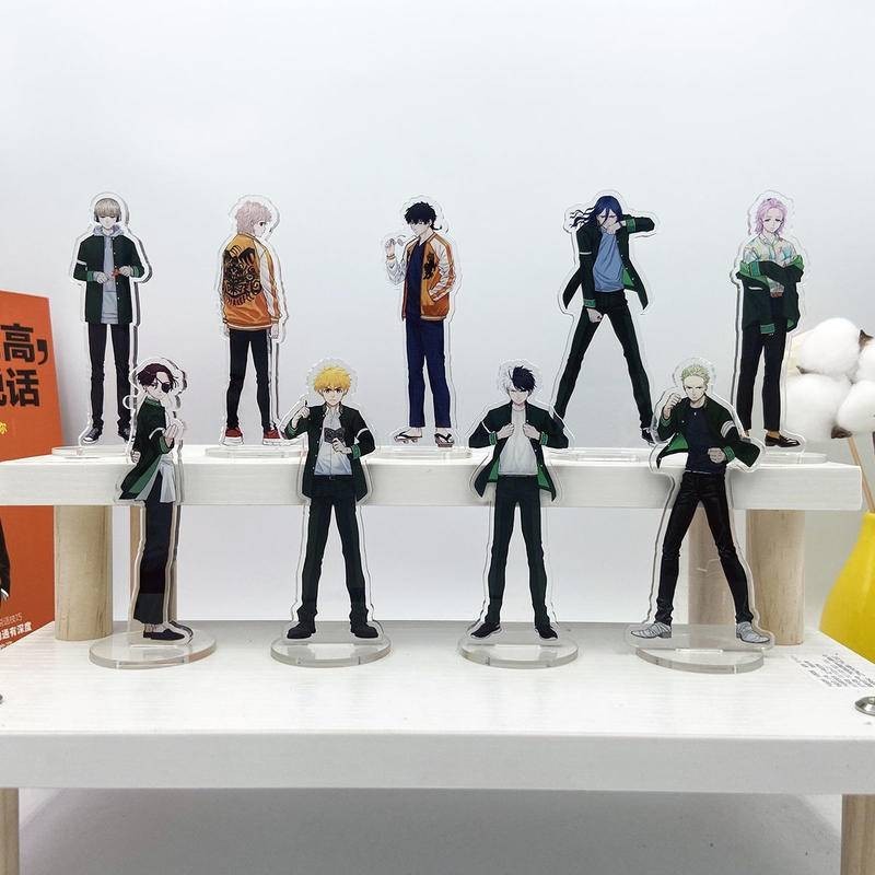 Wind BREAKER ชุดสแตนดี้อะคริลิค Sakura Yao, Yuji Akiyama, Kyotaro Sugishita, ฟิกเกอร์ Umemiya