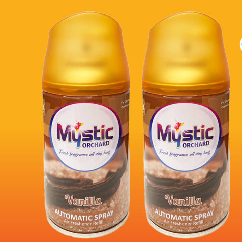 สินค้าพร้อมส่ง MYSTIC ORCHARD สเปรย์ปรับอากาศ ขนาด 250 มล. (กลิ่นวานิลา)