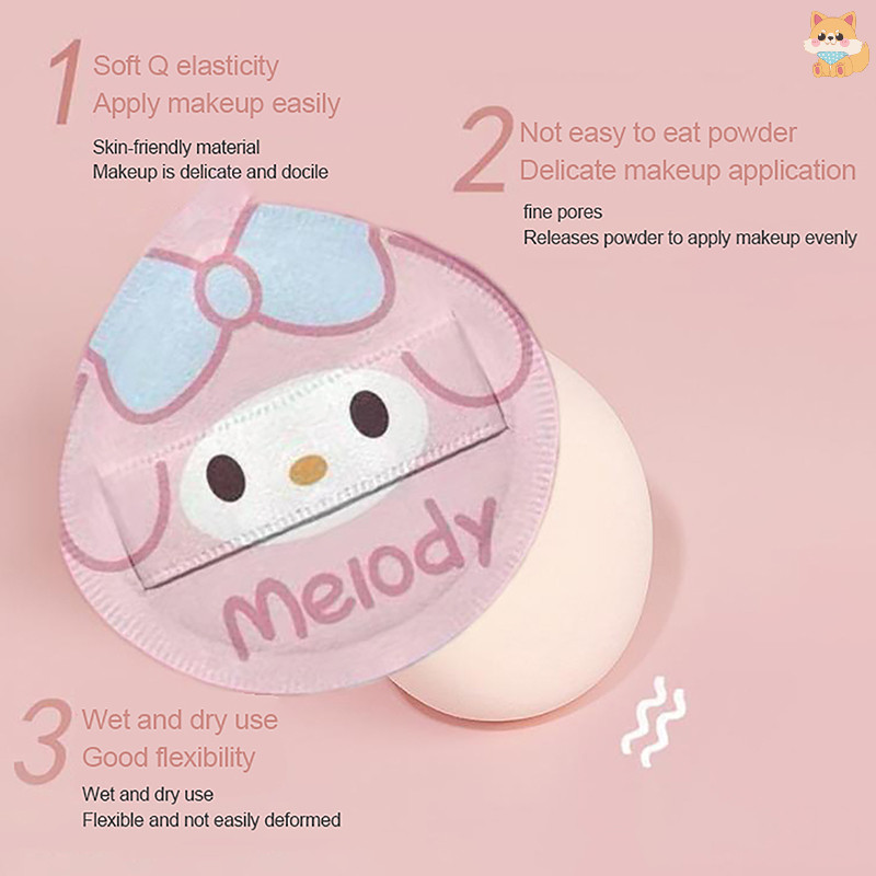 [VI] การ์ตูน Y2k Cotton Candy Air Cushion Puff Ins สาวหัวใจความงามแต่งหน้าเครื่องมือเทศกาลของขวัญ TH - รูปที่ 2
